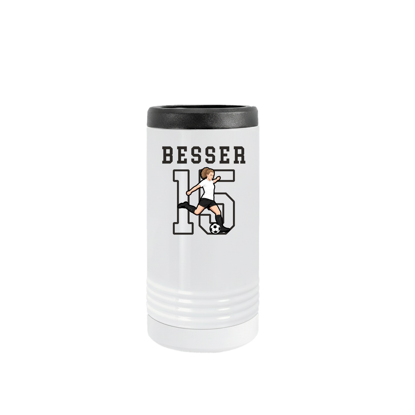 Slim Beverage Holder — Shirsey in White
