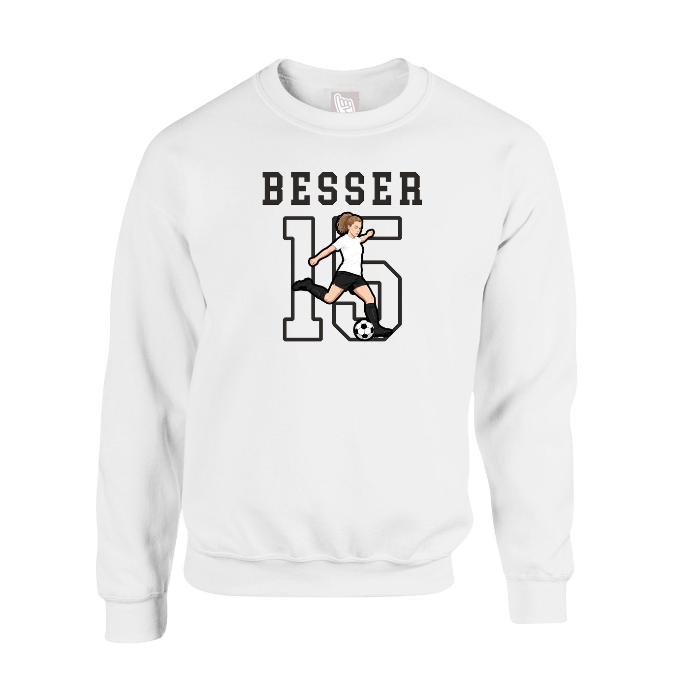 Fleece Crew — Shirsey in White