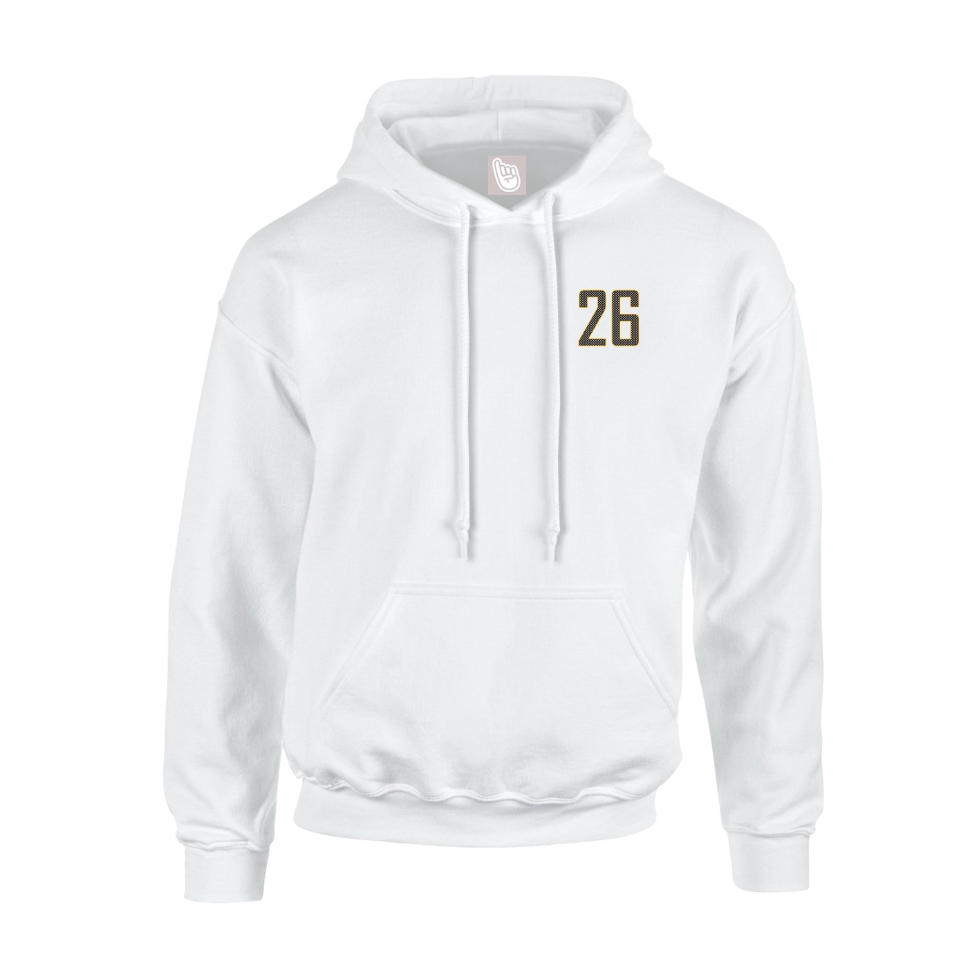 Youth Hoodie — Front Shirsy in White