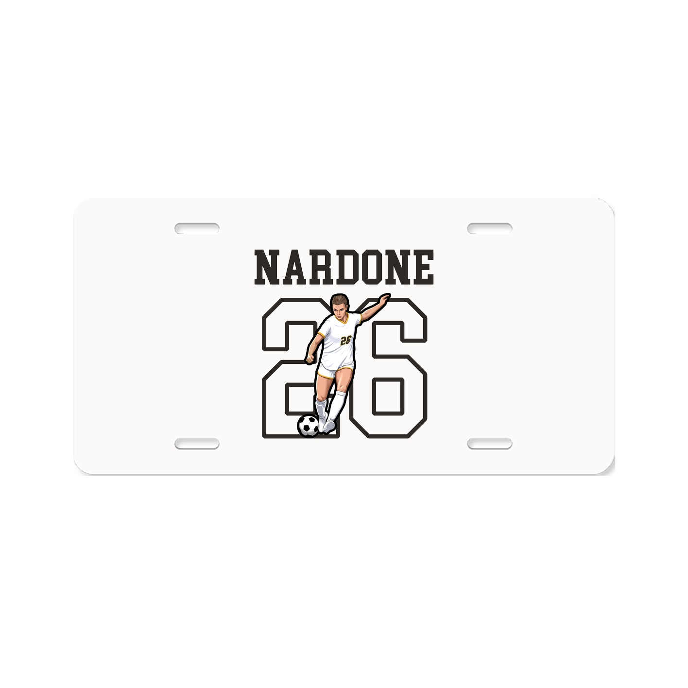 License Plate — Shirsey in Classic