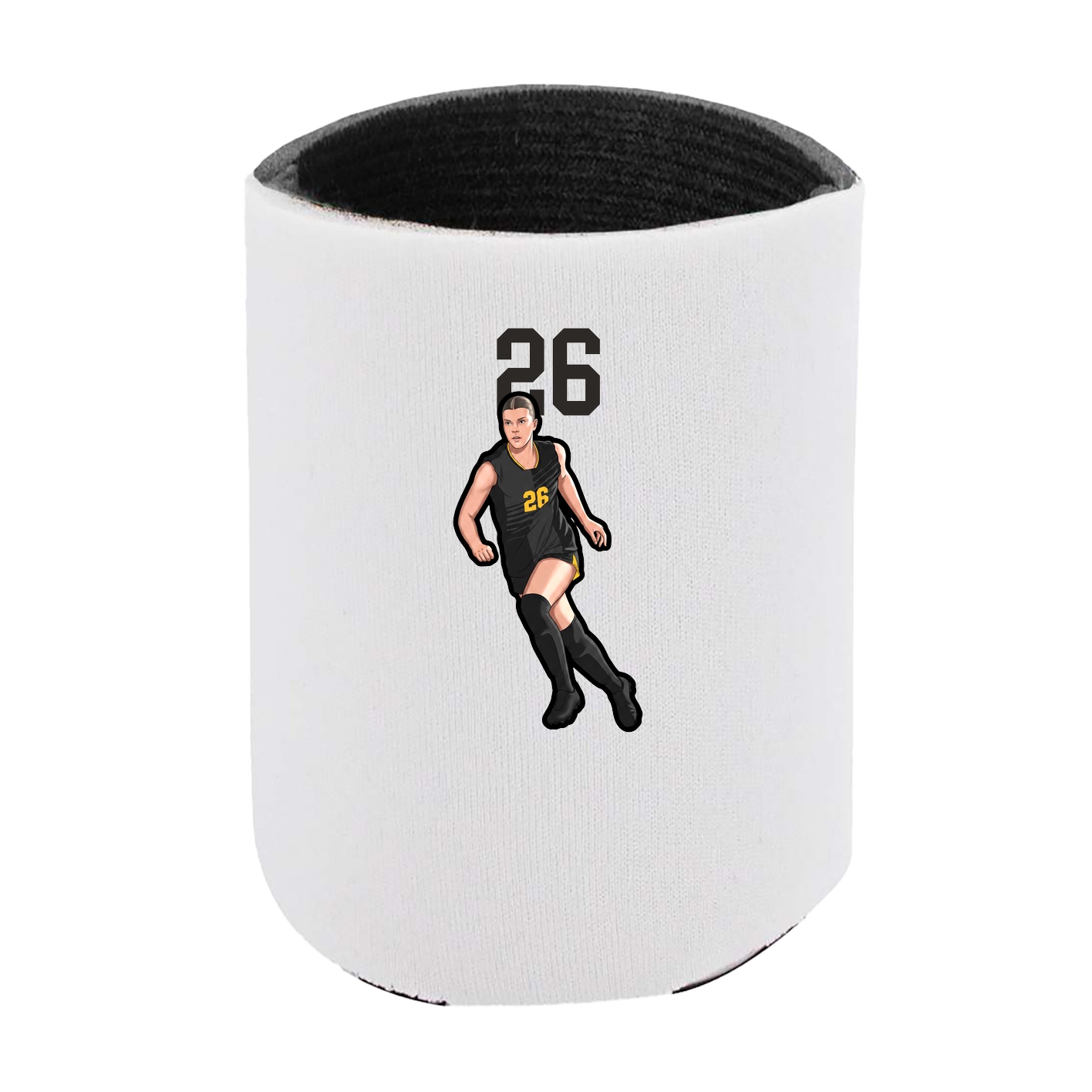 Can Holder — Number Top in White