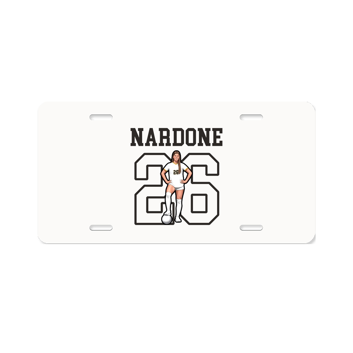 License Plate — Shirsey in Classic