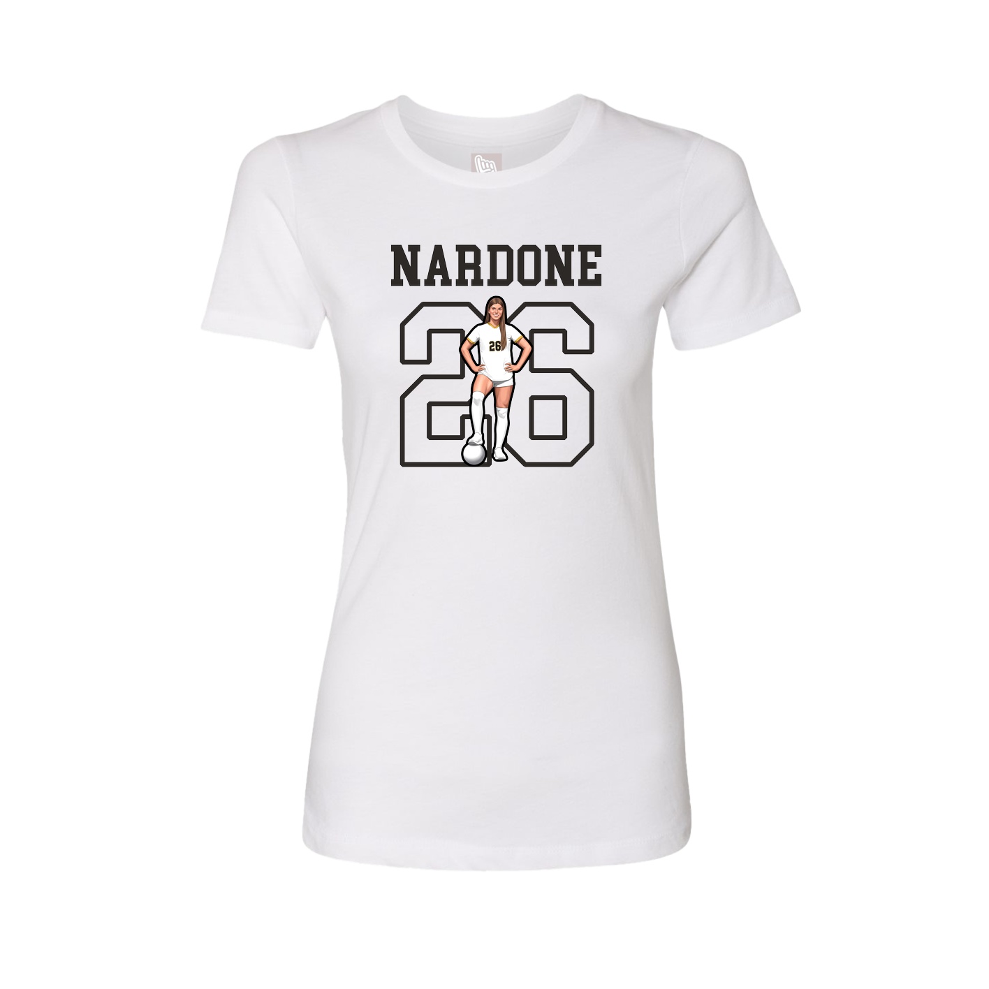 Fitted Women's Tee — Shirsey in White