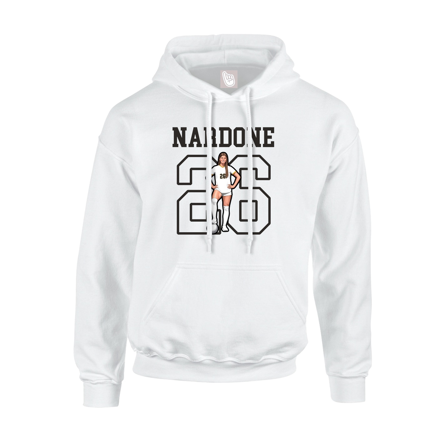 Youth Hoodie — Shirsey in White