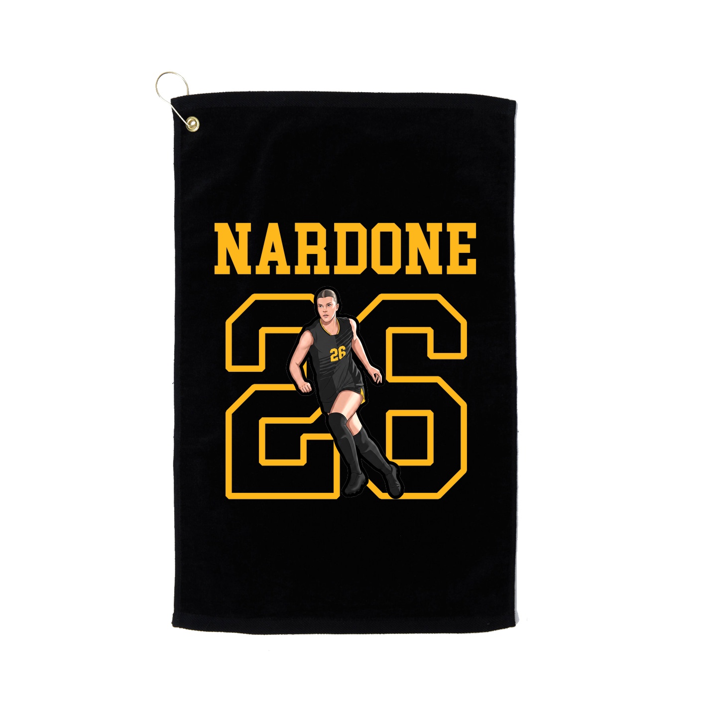 Golf Towel — Shirsey in Black