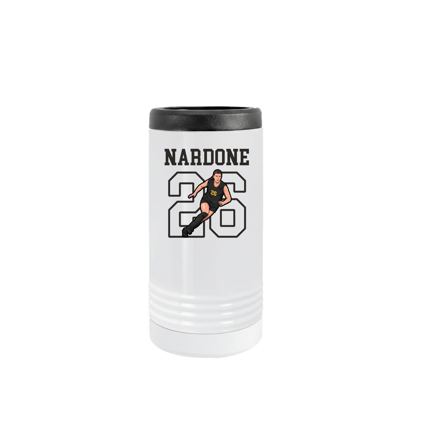 Slim Beverage Holder — Shirsey in White
