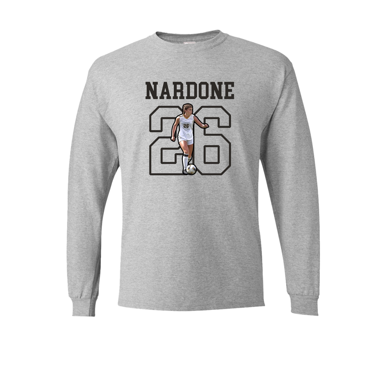 Long Sleeve Tee — Shirsey in Grey
