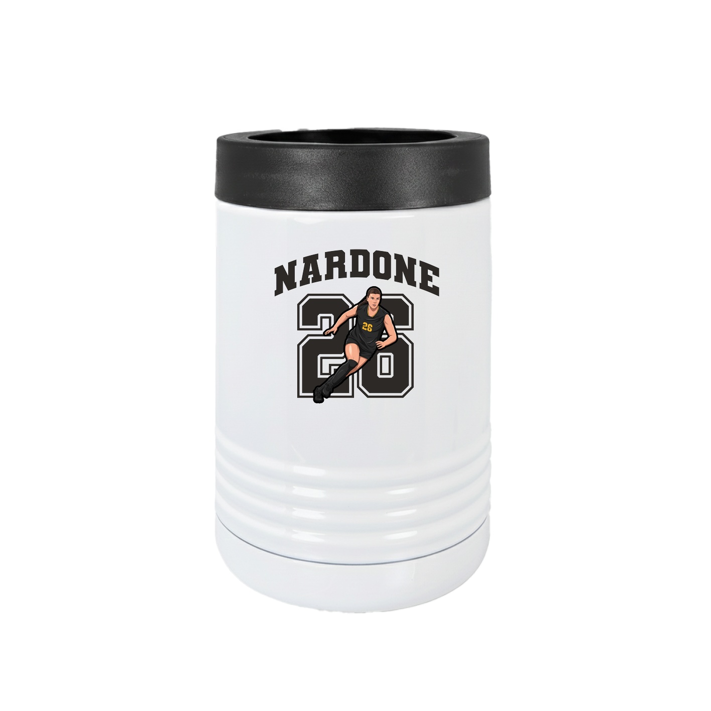Beverage Holder — Number in White