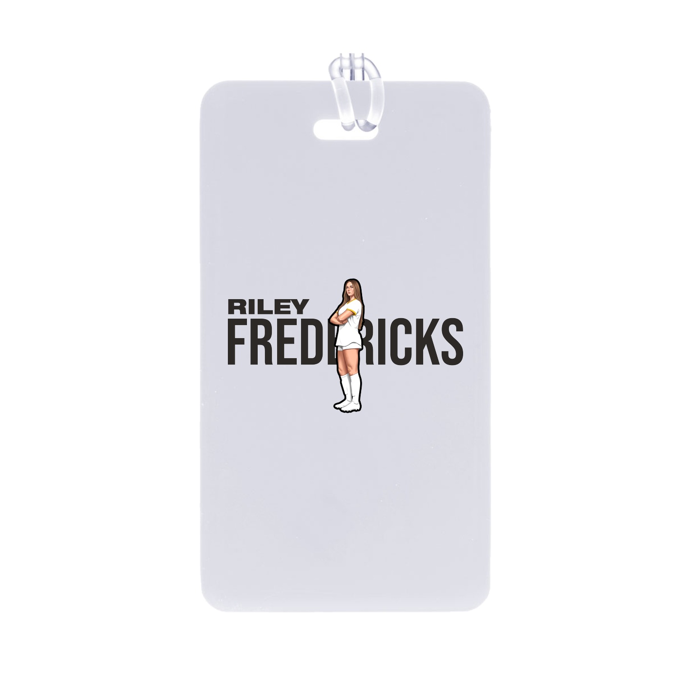 Bag Tag — Player Name in Classic