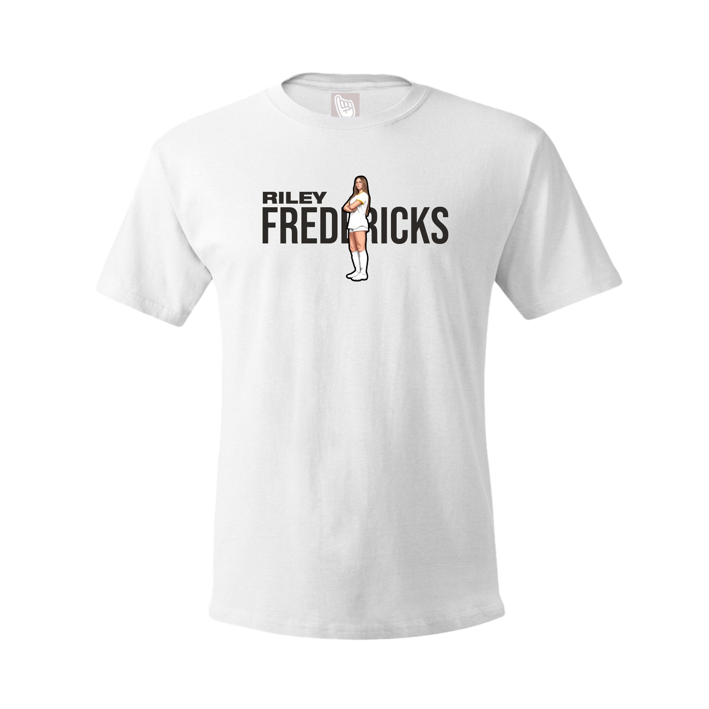 Youth Tee — Player Name in White