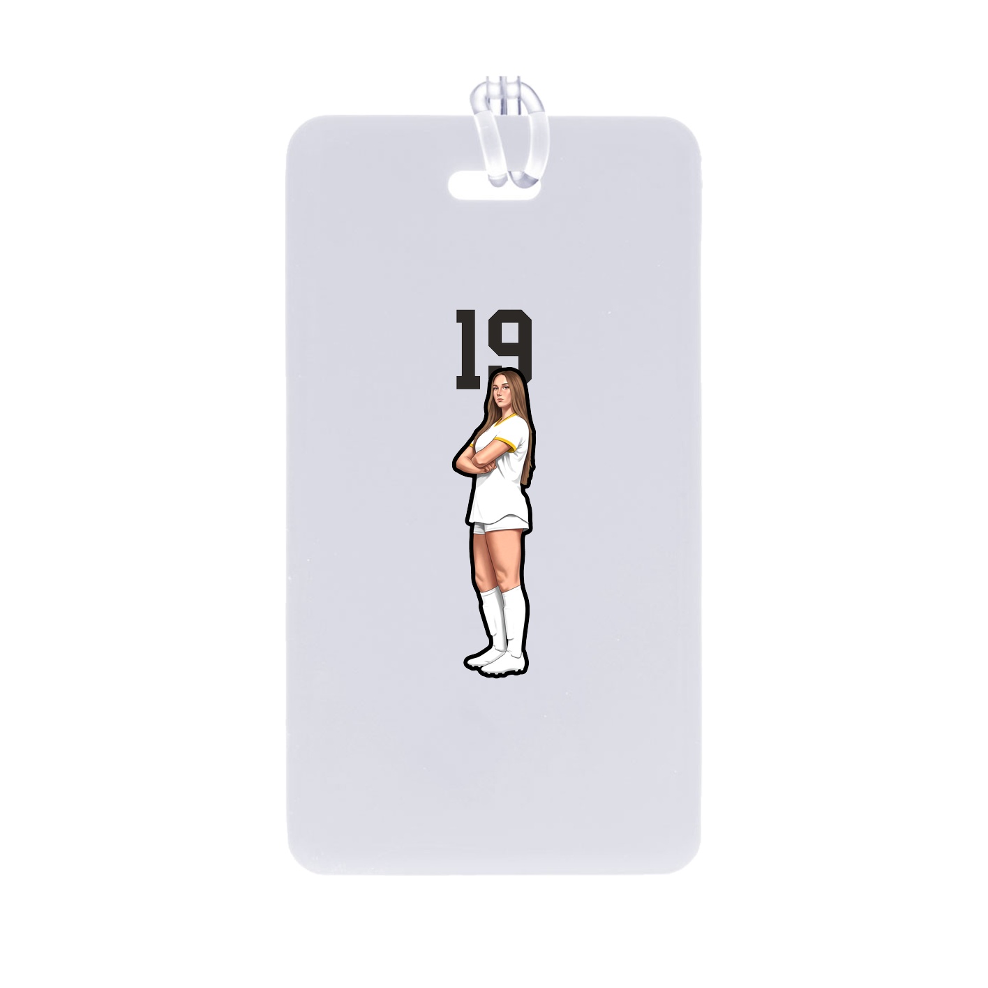 Bag Tag — Number Top in Classic