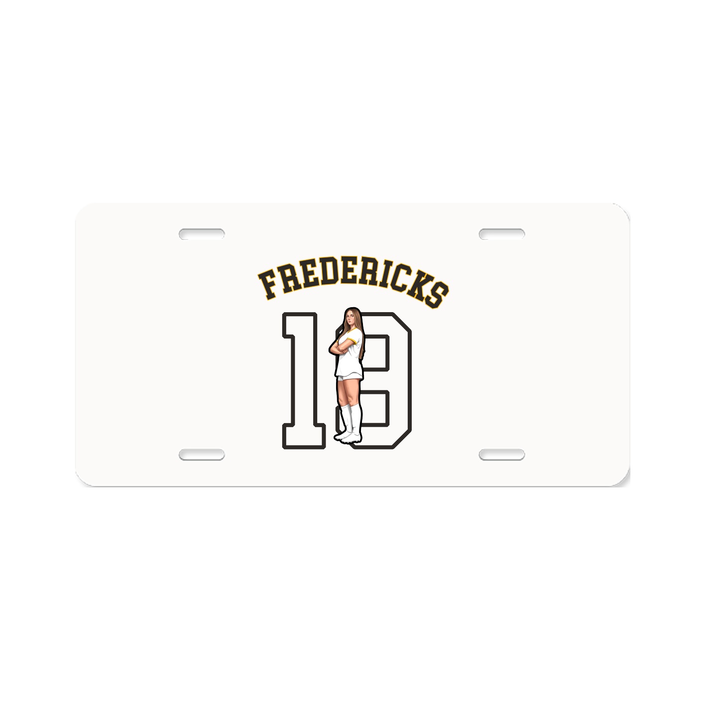 License Plate — Shirsey Arch in Classic