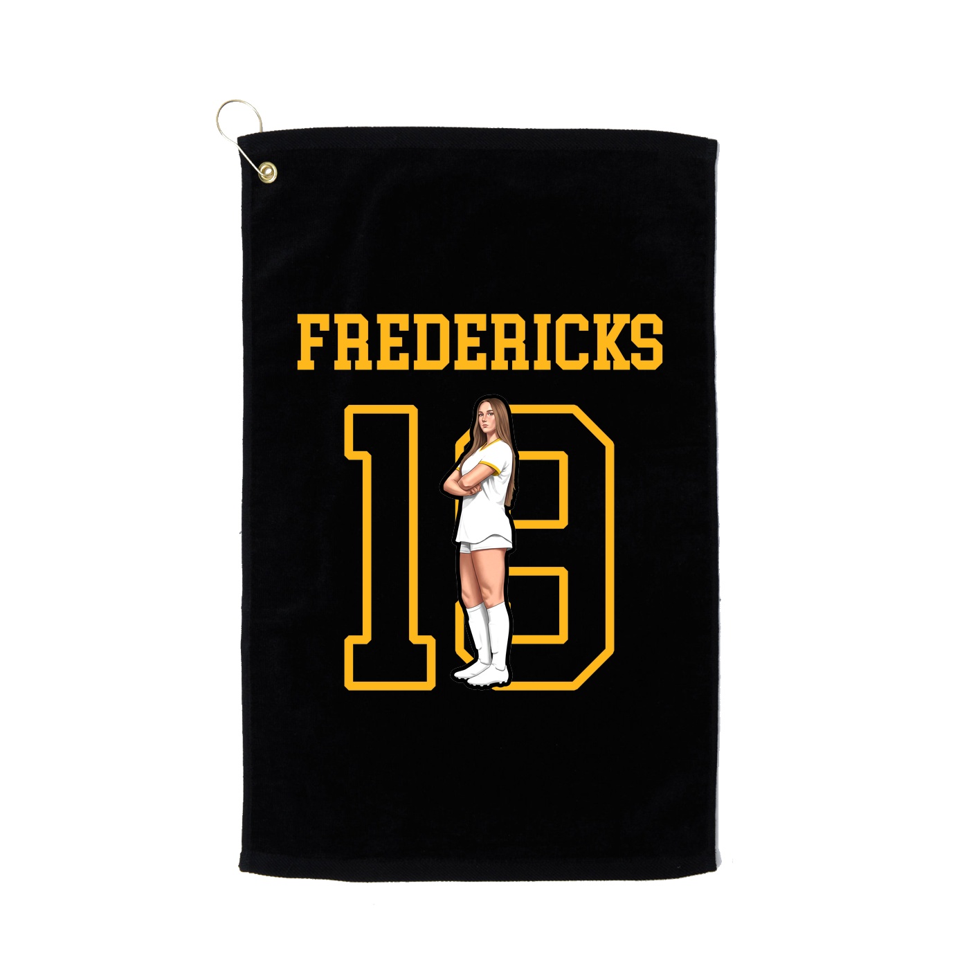 Golf Towel — Shirsey in Black