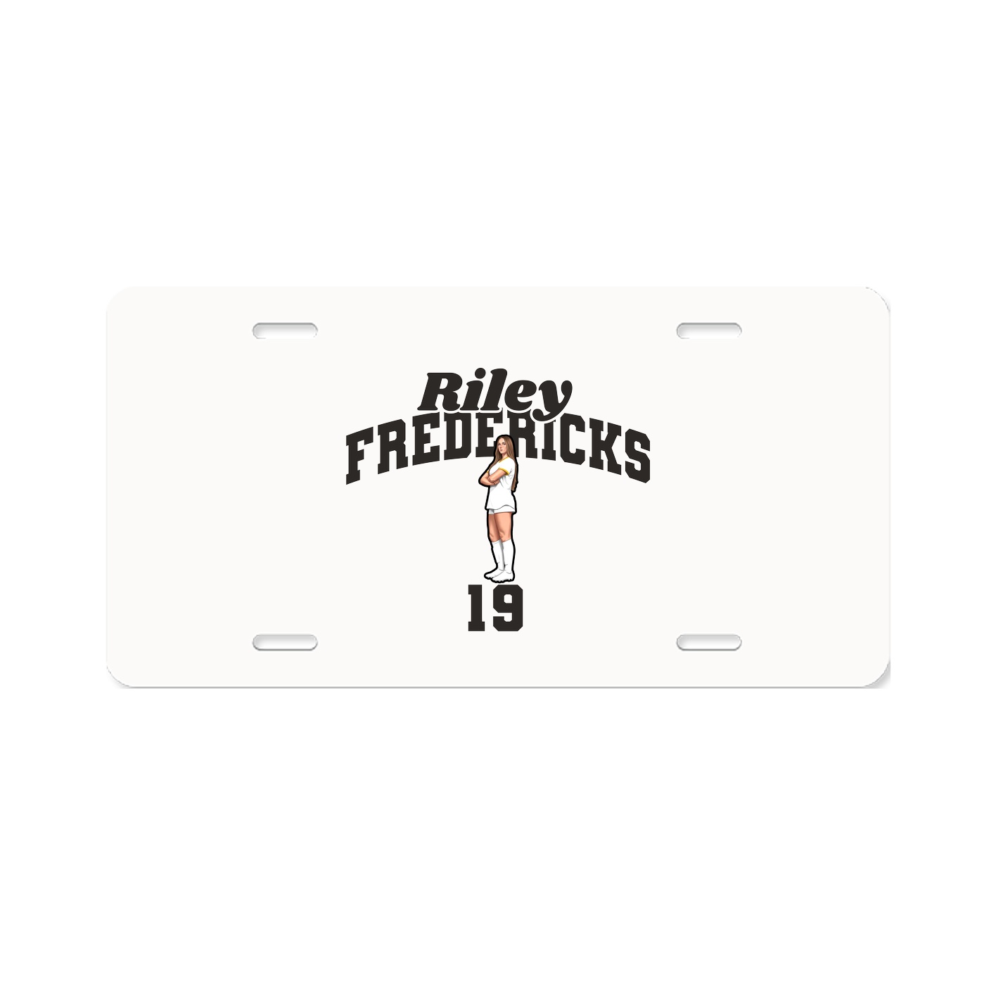 License Plate — Signature Arch in Classic