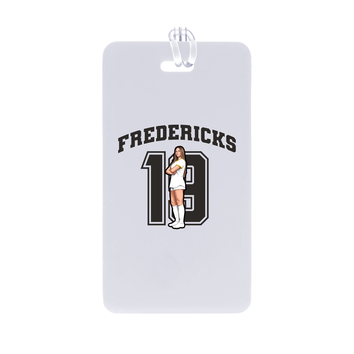 Bag Tag — Number in Classic