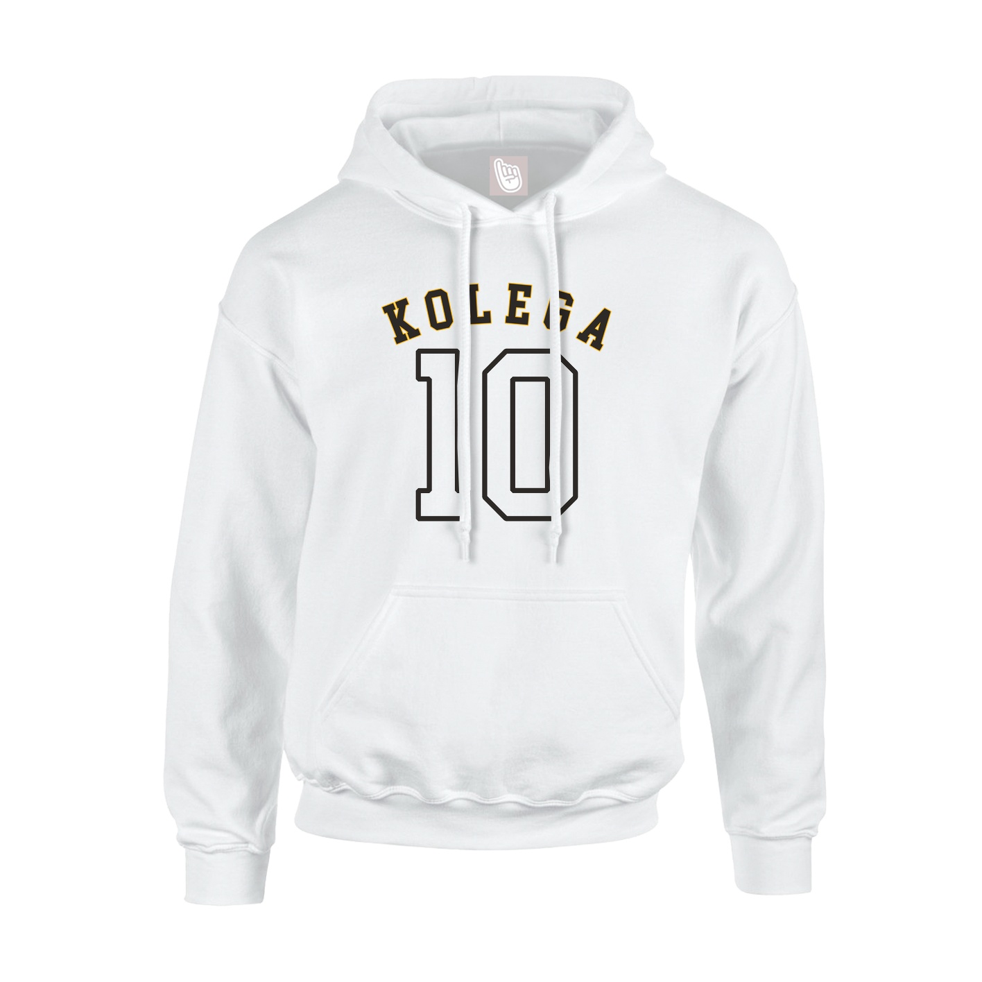 Hoodie — Shirsey Arch in White