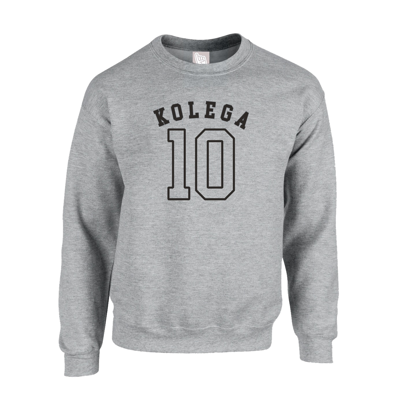 Fleece Crew — Shirsey Arch in Grey