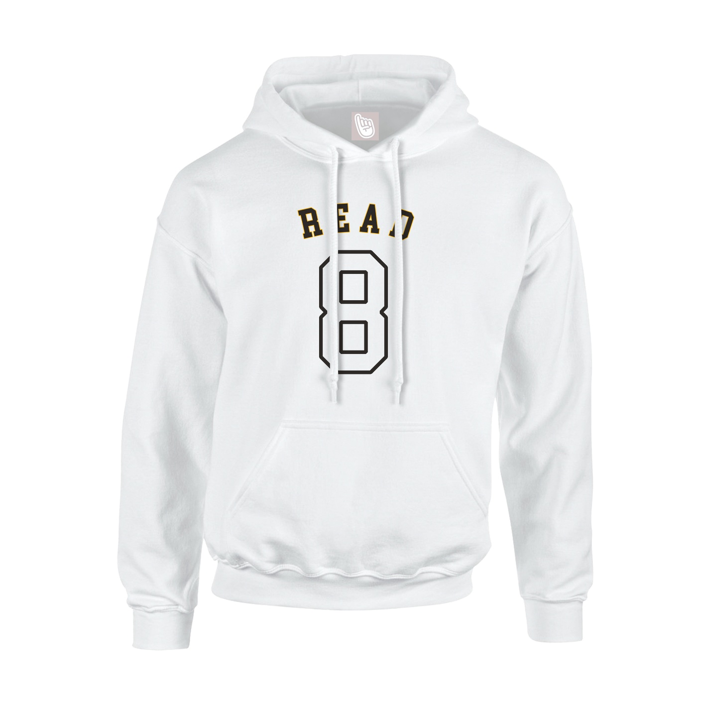 Hoodie — Shirsey Arch in White