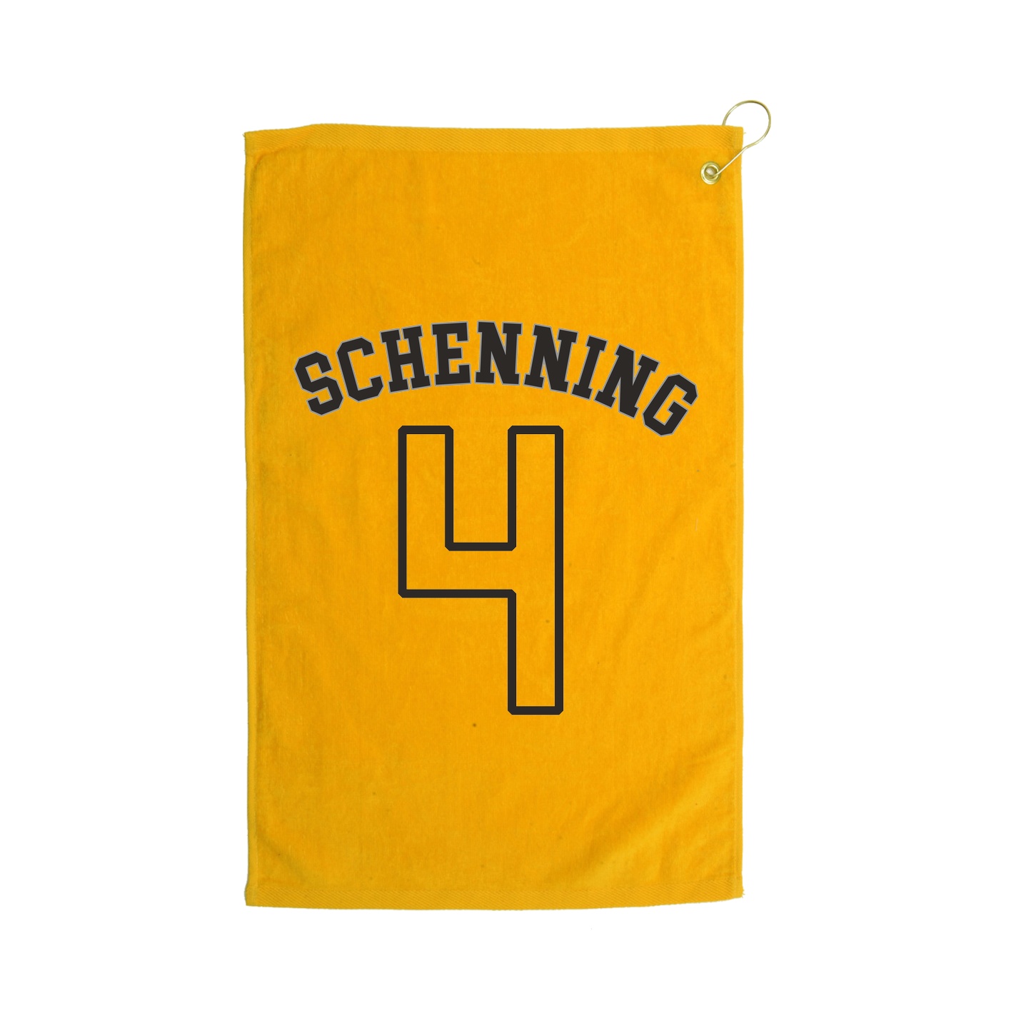 Golf Towel — Shirsey Arch in Gold