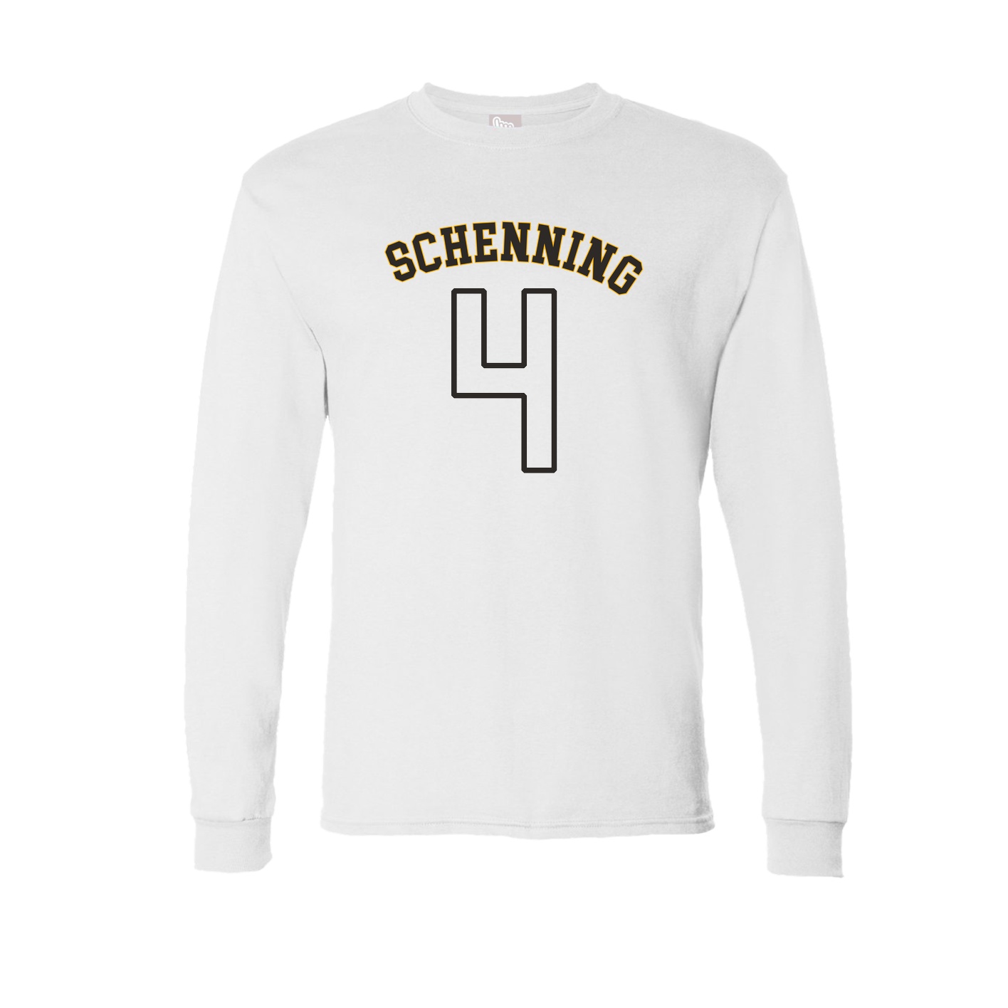 Long Sleeve Tee — Shirsey Arch in White