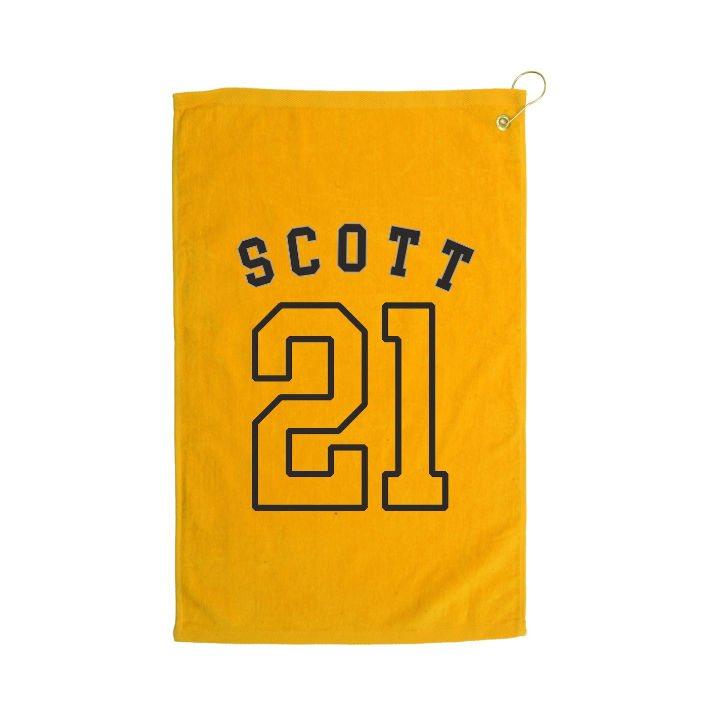 Golf Towel — Shirsey Arch in Gold