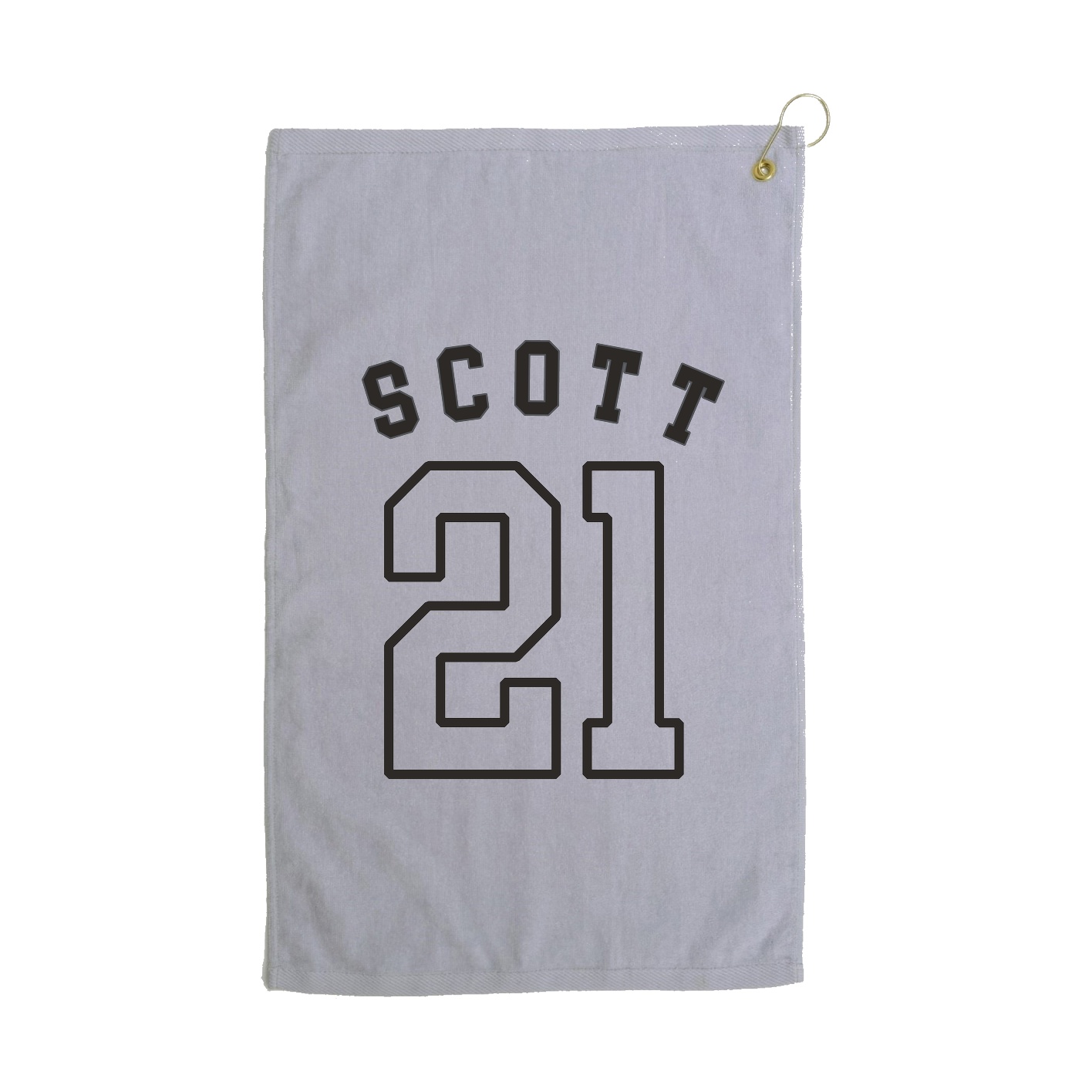 Golf Towel — Shirsey Arch in Grey