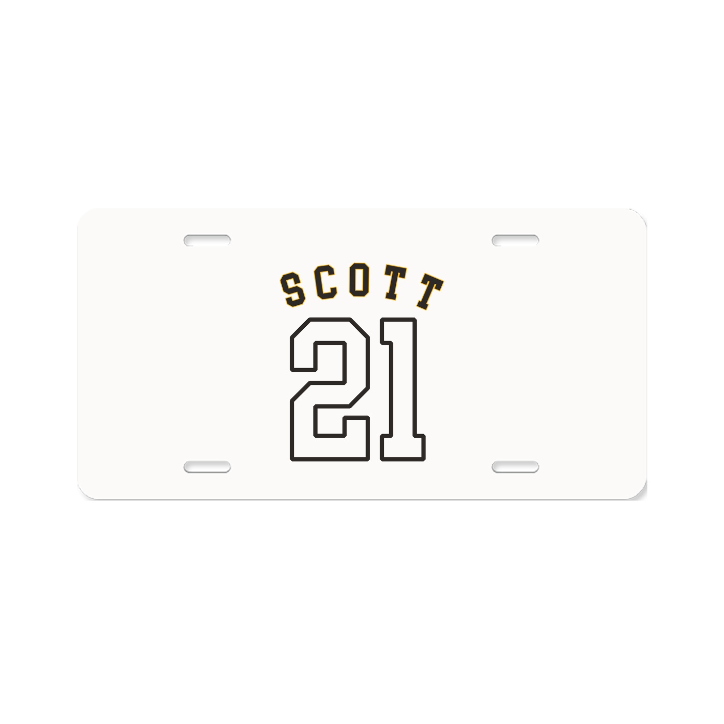 License Plate — Shirsey Arch in Classic