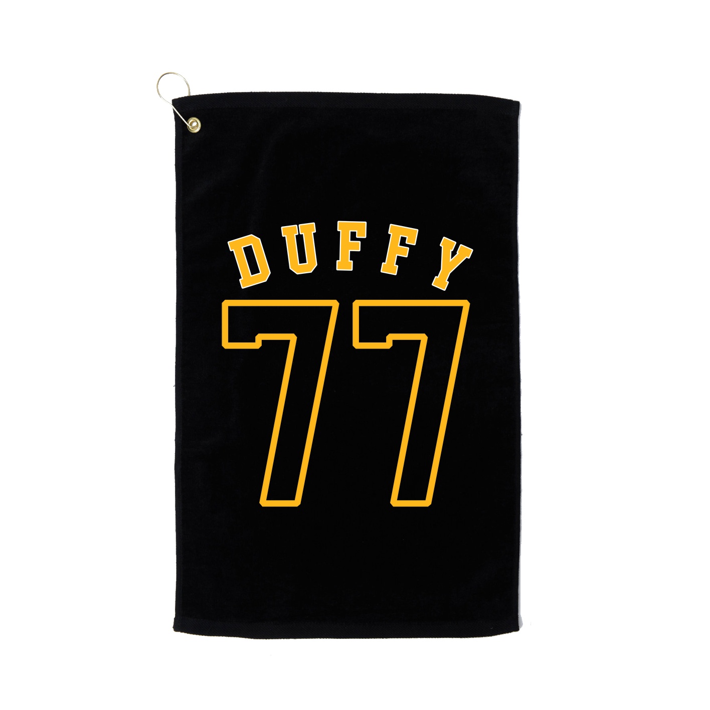 Golf Towel — Shirsey Arch in Black