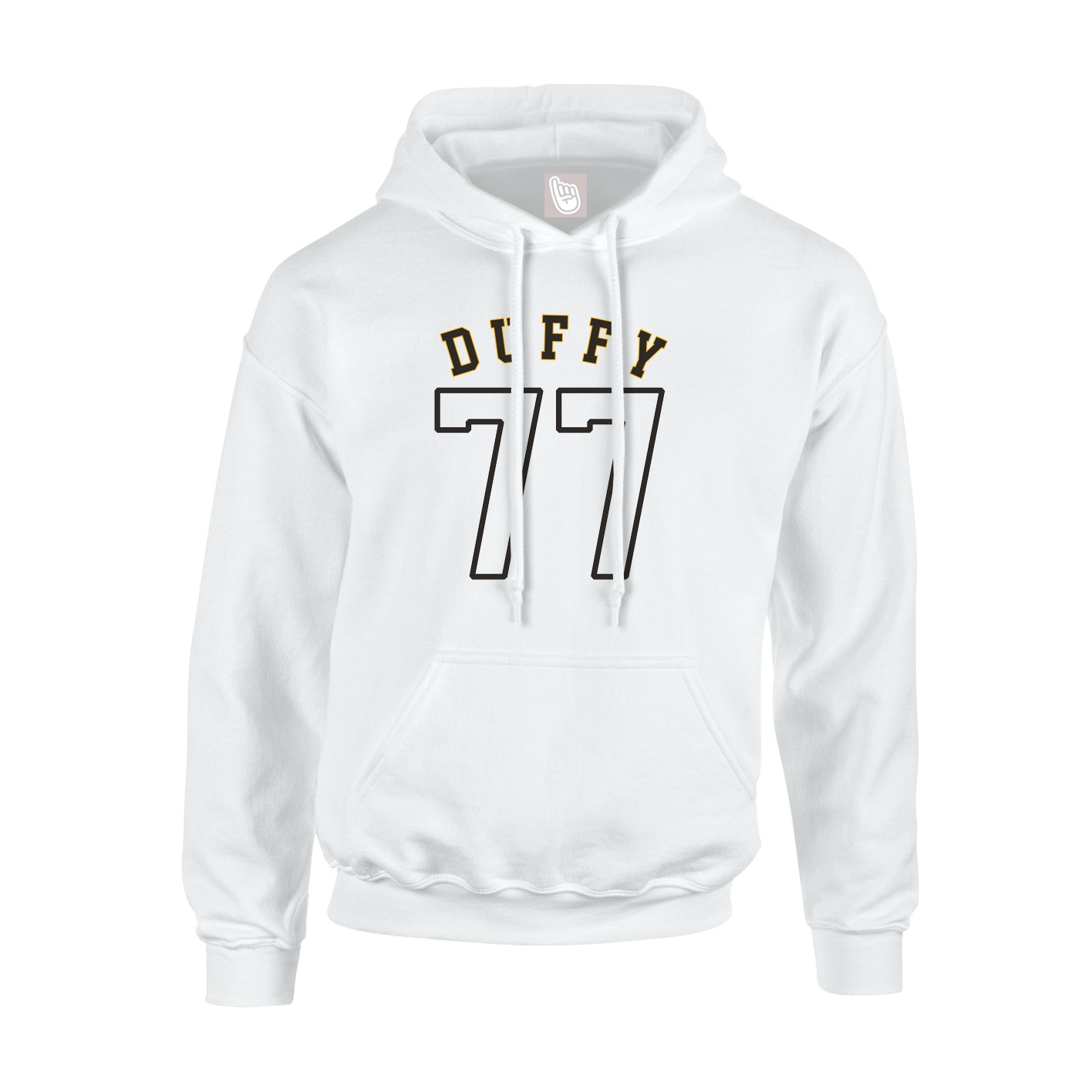 Hoodie — Shirsey Arch in White