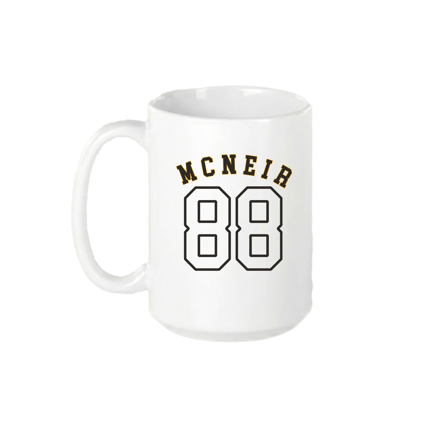 15oz Coffee Mug — Shirsey Arch in White