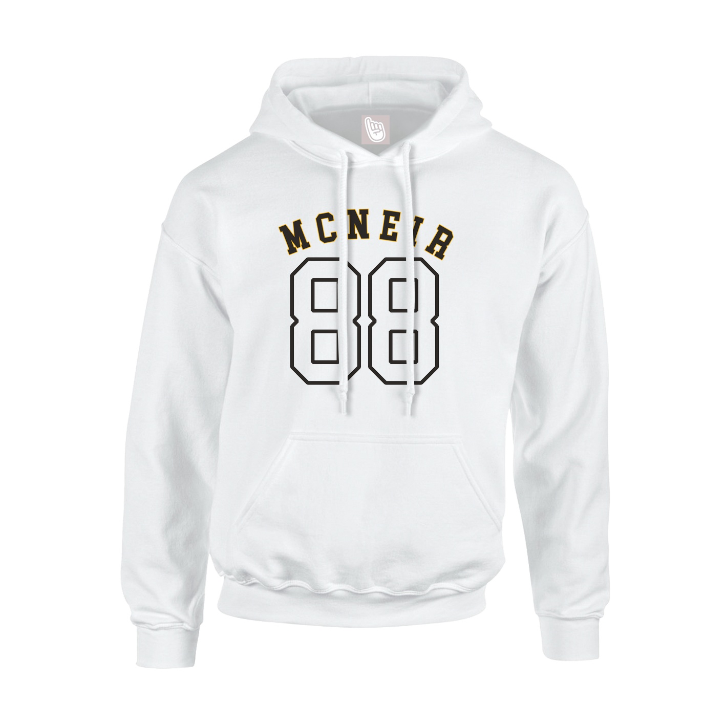 Hoodie — Shirsey Arch in White