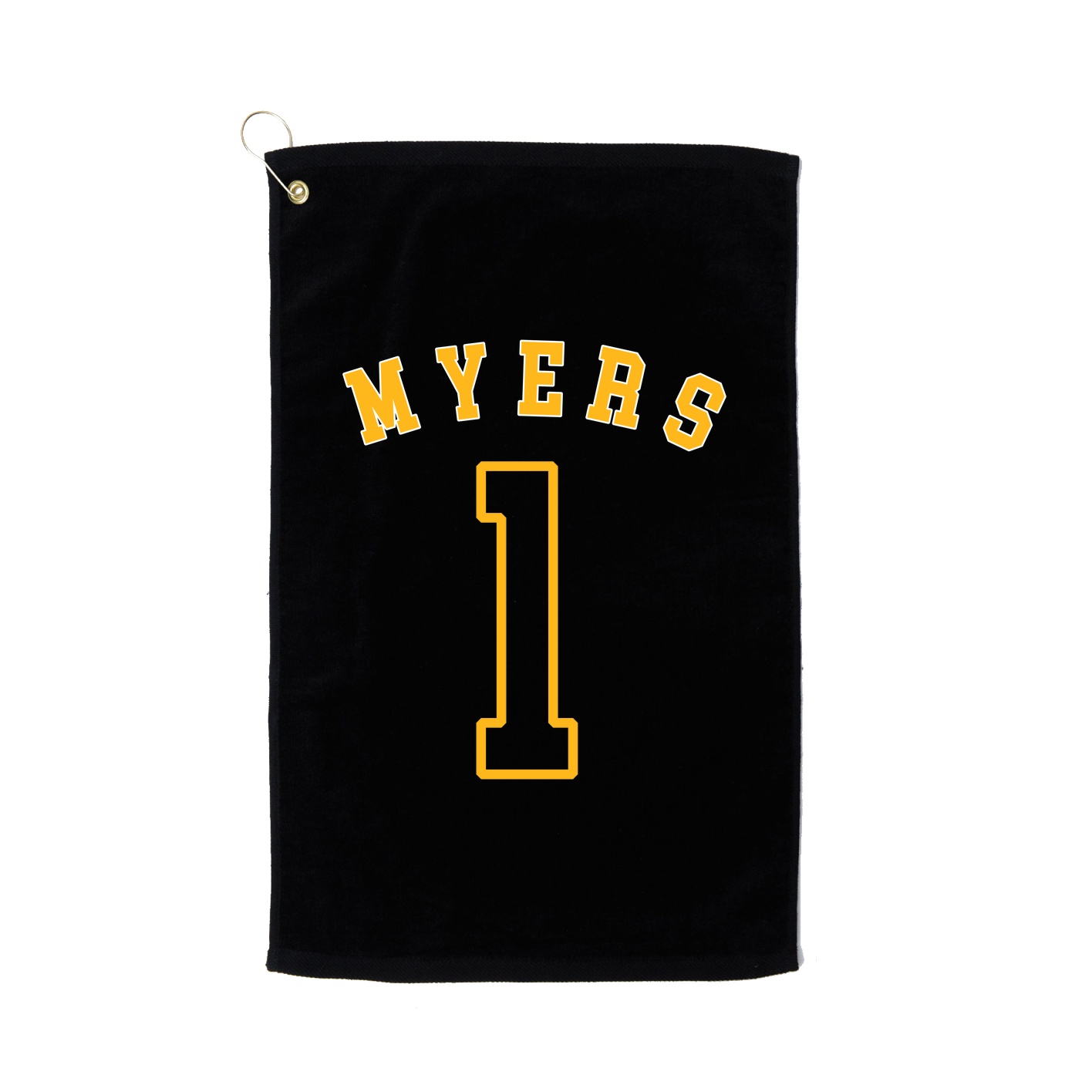 Golf Towel — Shirsey Arch in Black