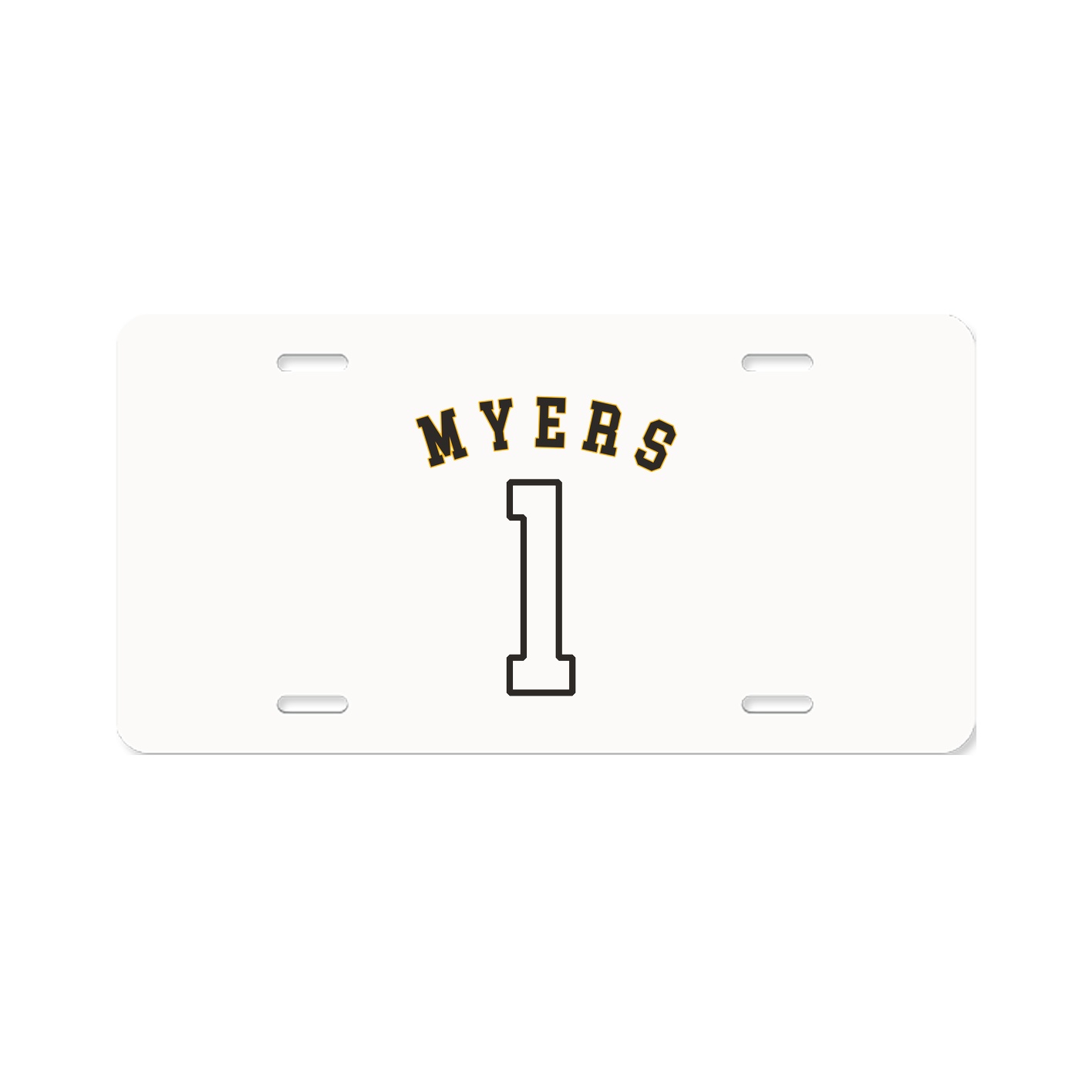 License Plate — Shirsey Arch in Classic