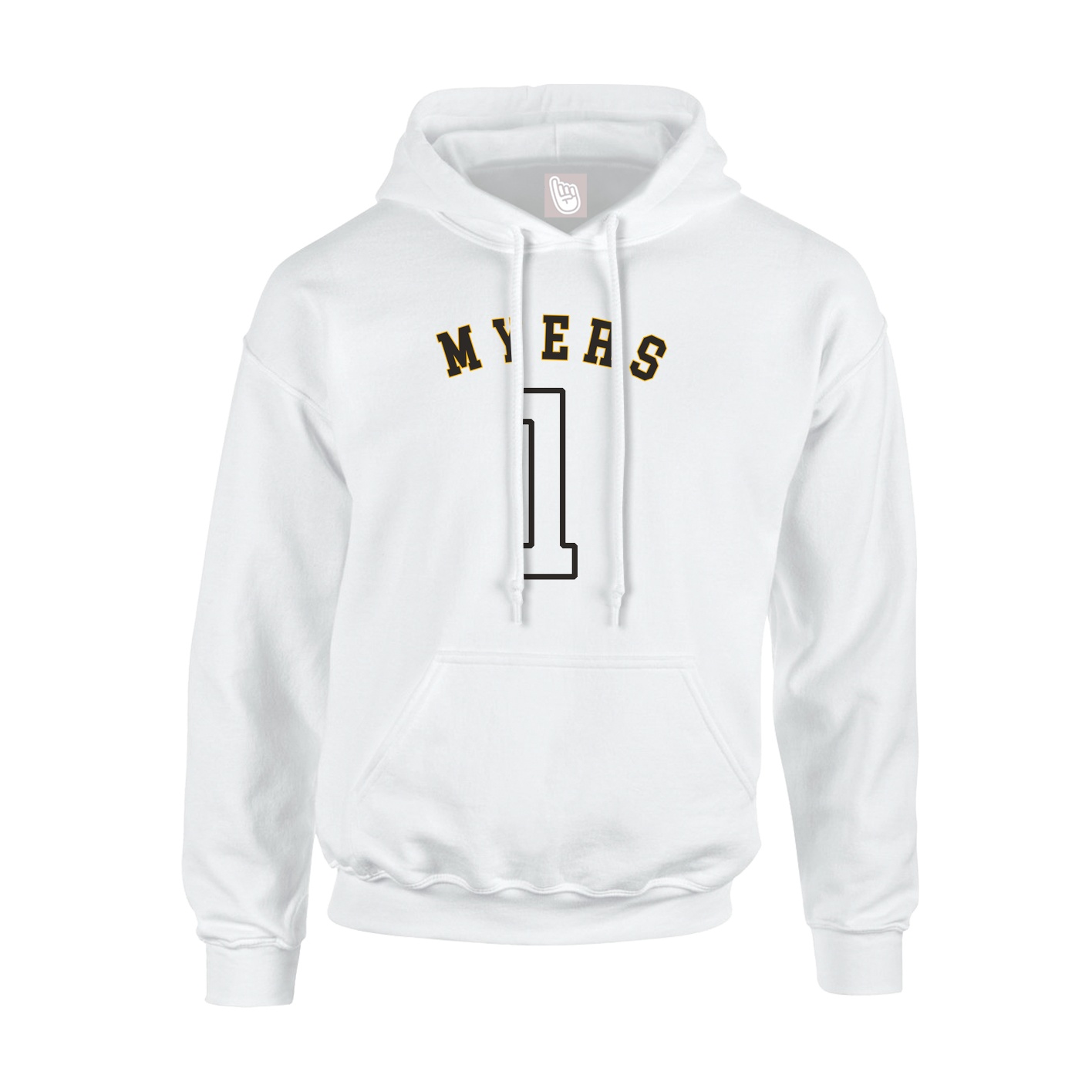 Hoodie — Shirsey Arch in White