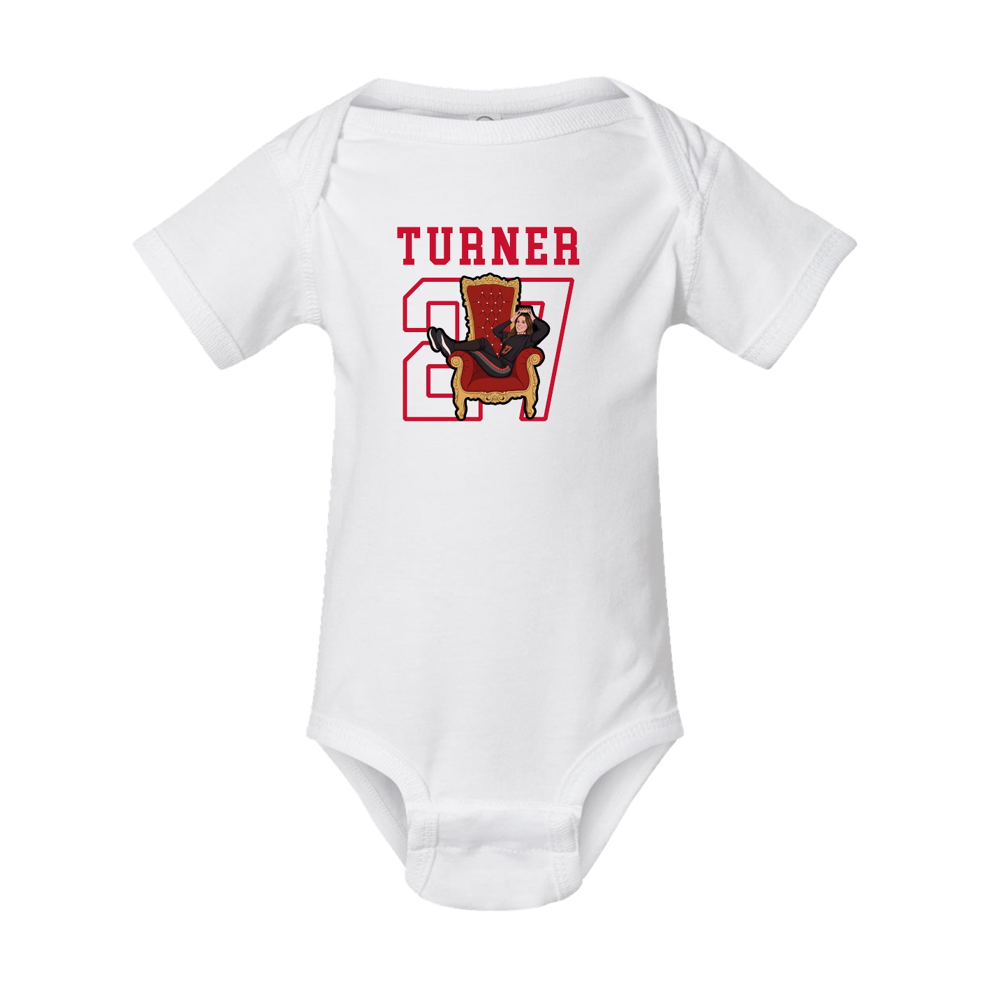 Baby Onesie — Shirsey in White
