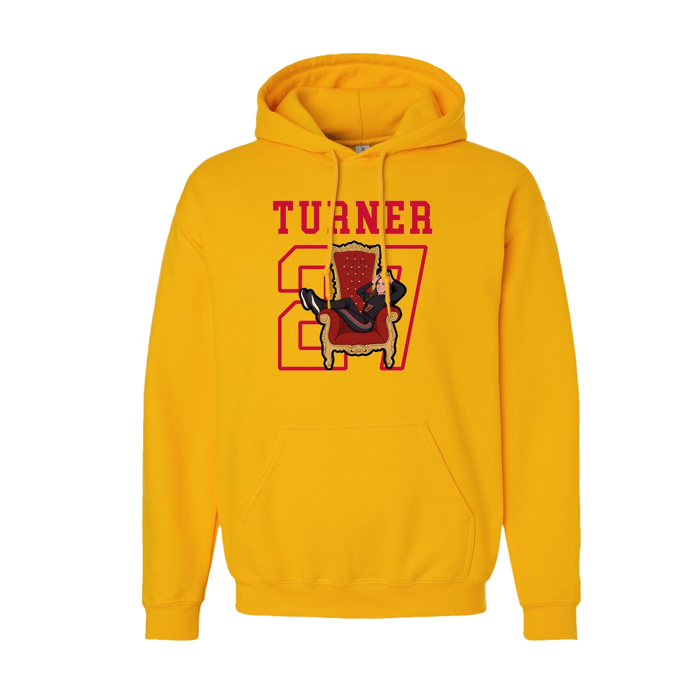 Hoodie — Shirsey in Gold