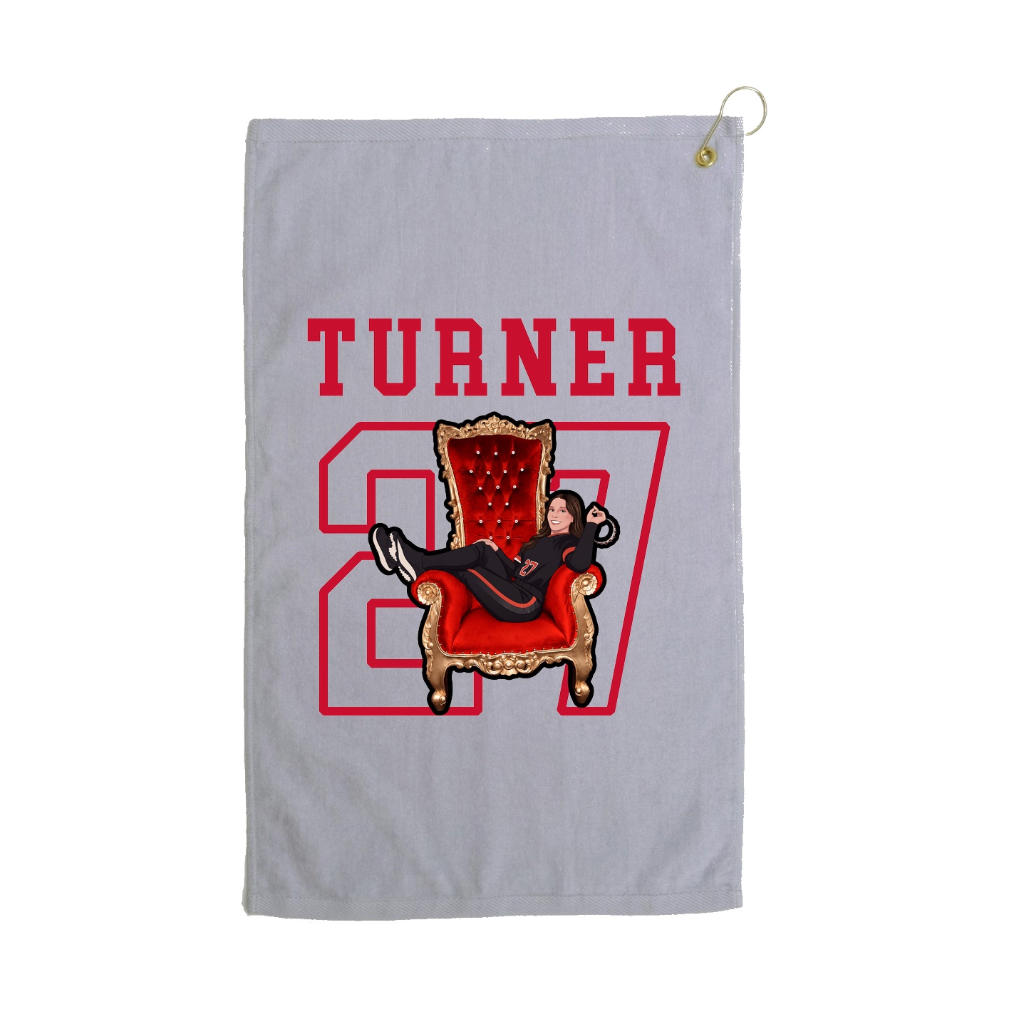Golf Towel — Shirsey in Grey