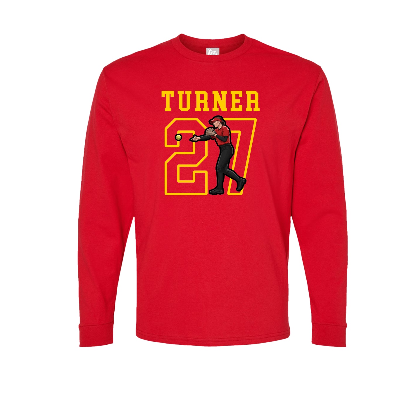 Long Sleeve Tee — Shirsey in Red
