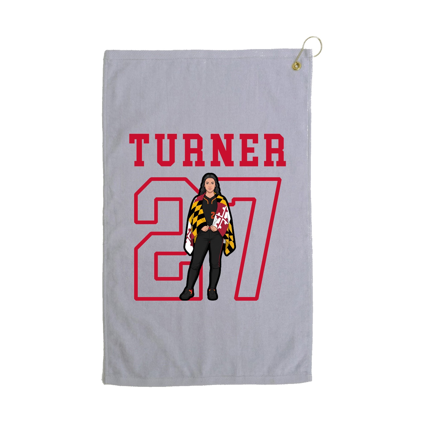 Golf Towel — Shirsey in Grey