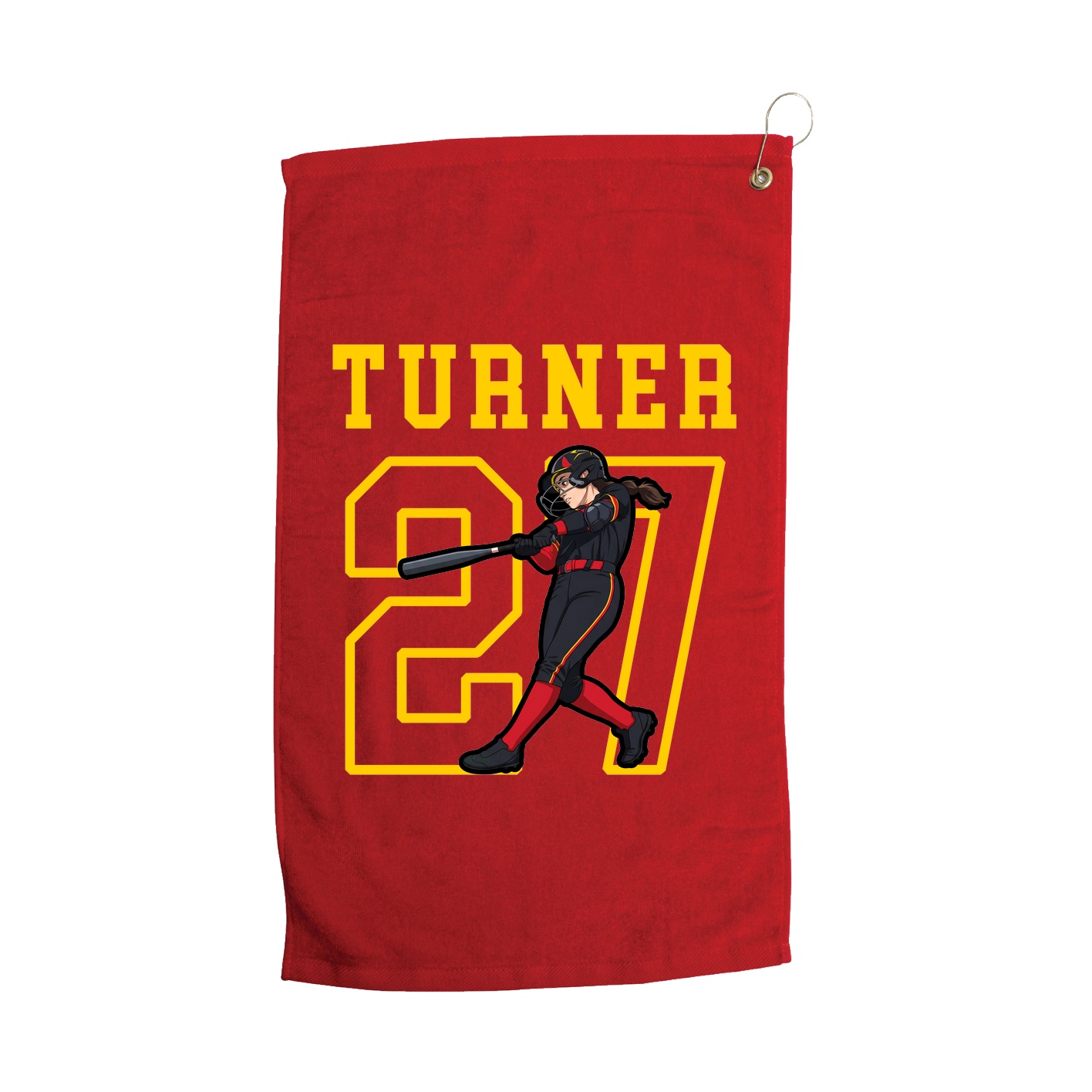 Golf Towel — Shirsey in Red