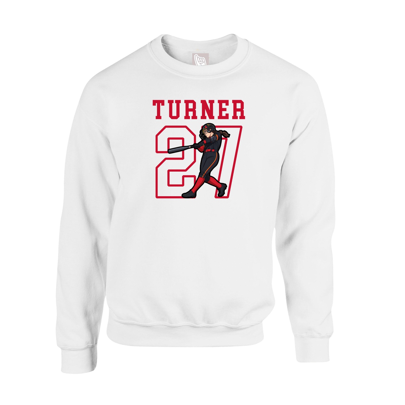 Fleece Crew — Shirsey in White