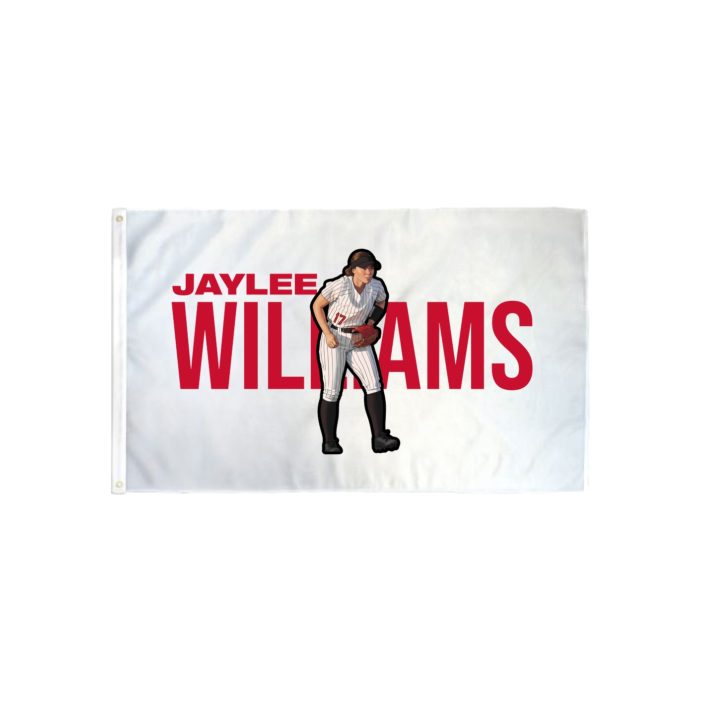 3x5 Flag — Player Name in Classic