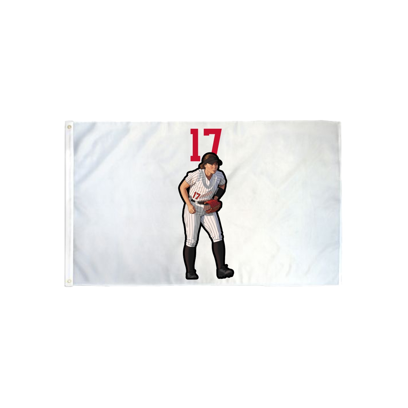 3x5 Flag — Number Top in Classic