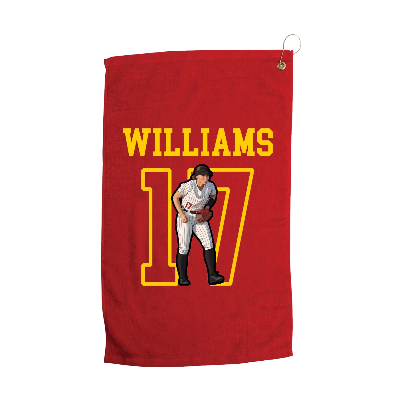 Golf Towel — Shirsey in Red