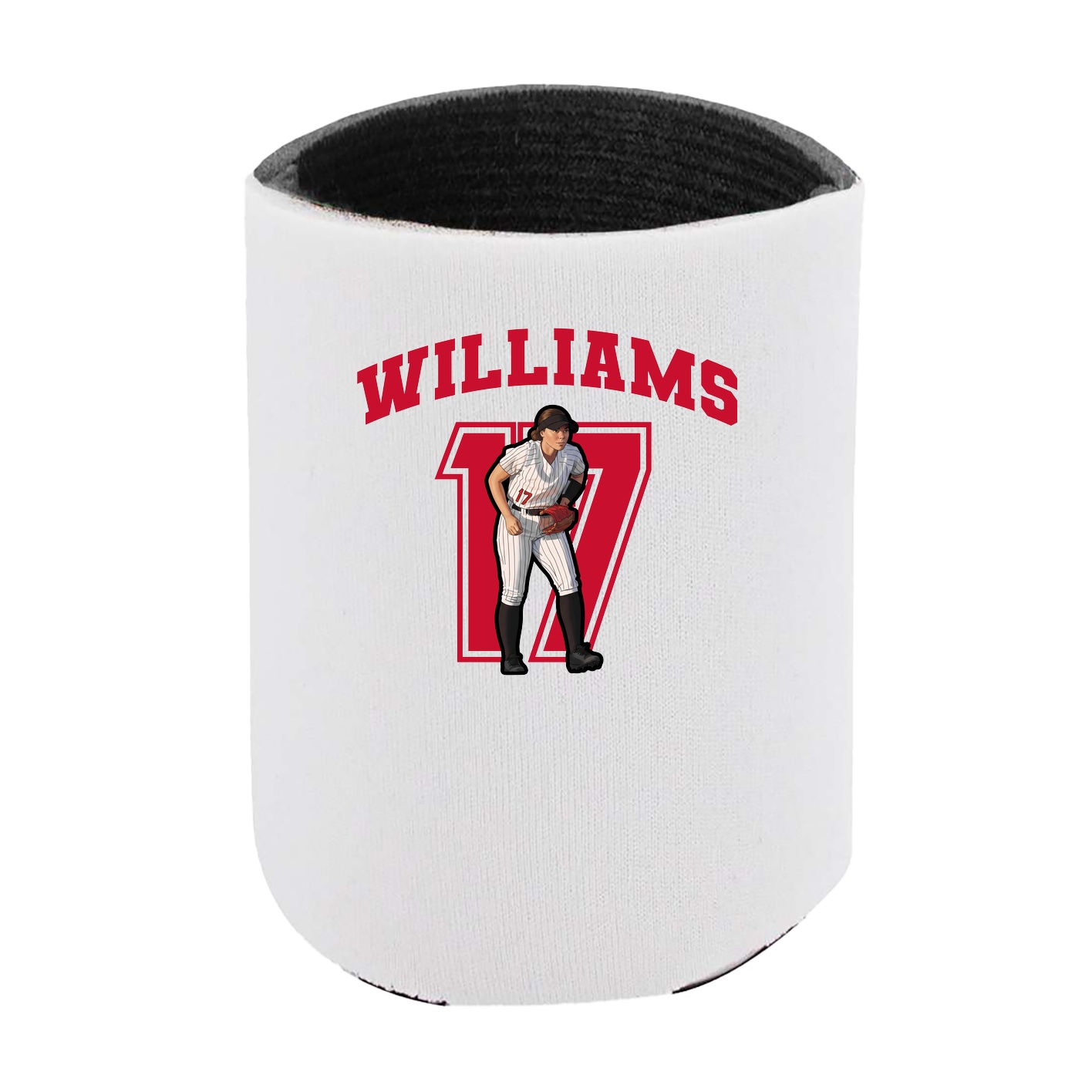 Can Holder — Number in White