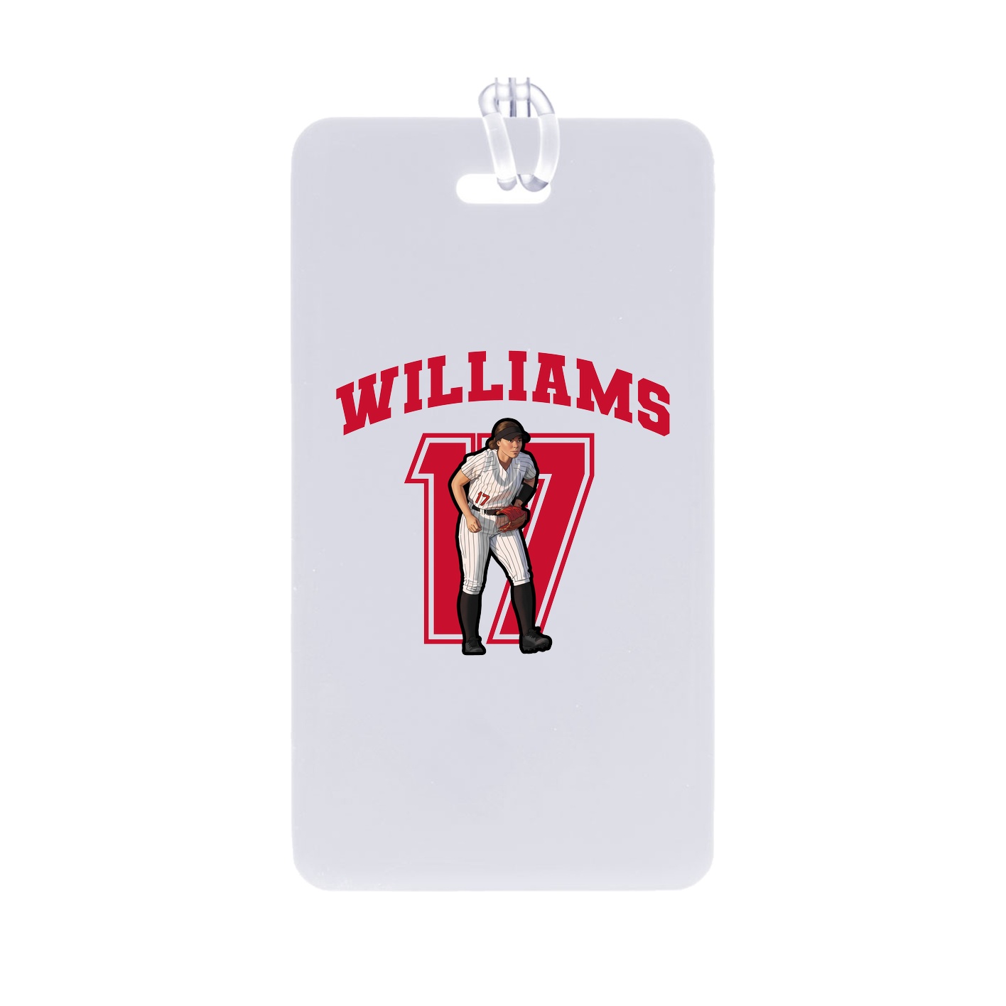 Bag Tag — Number in Classic