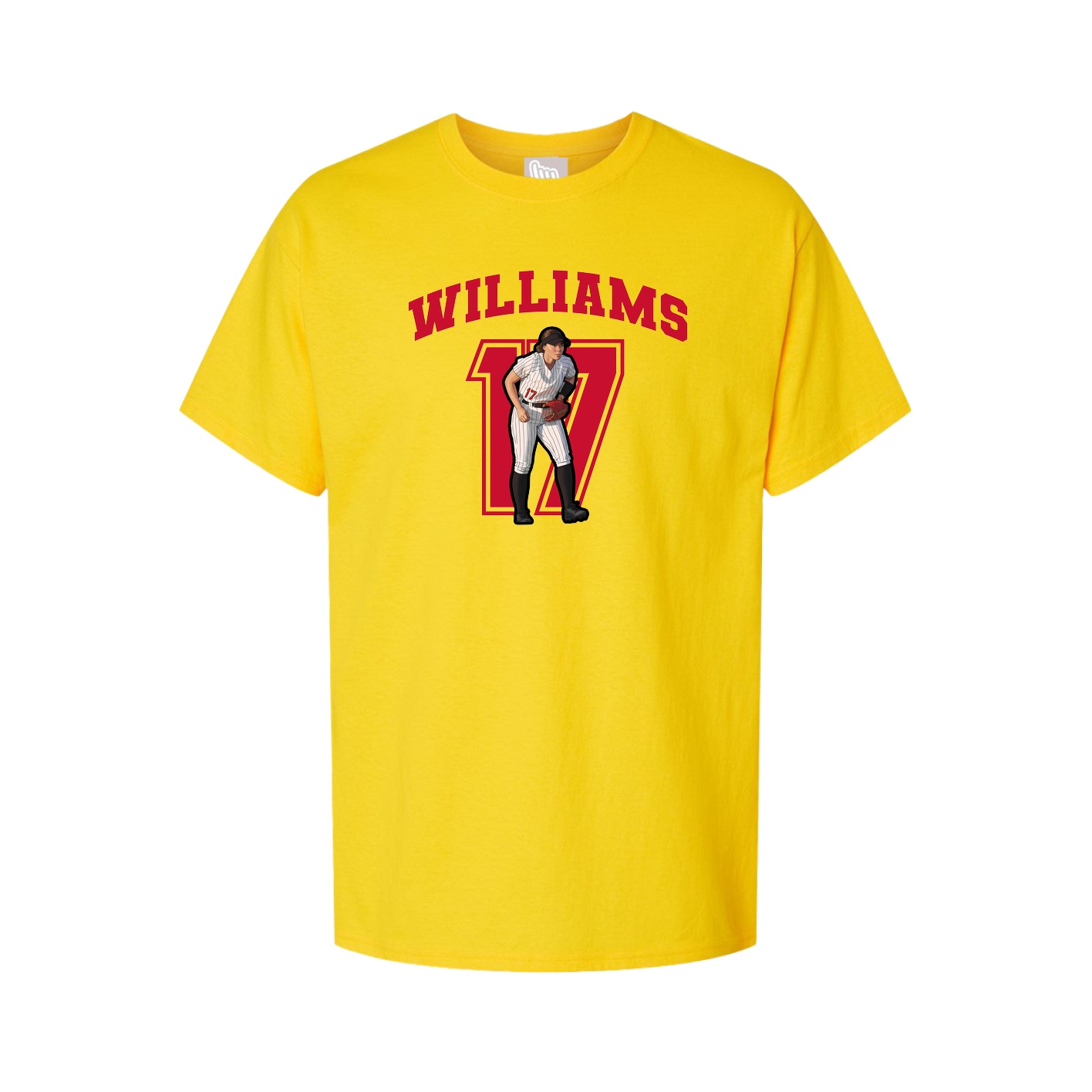 Tee — Number in Gold