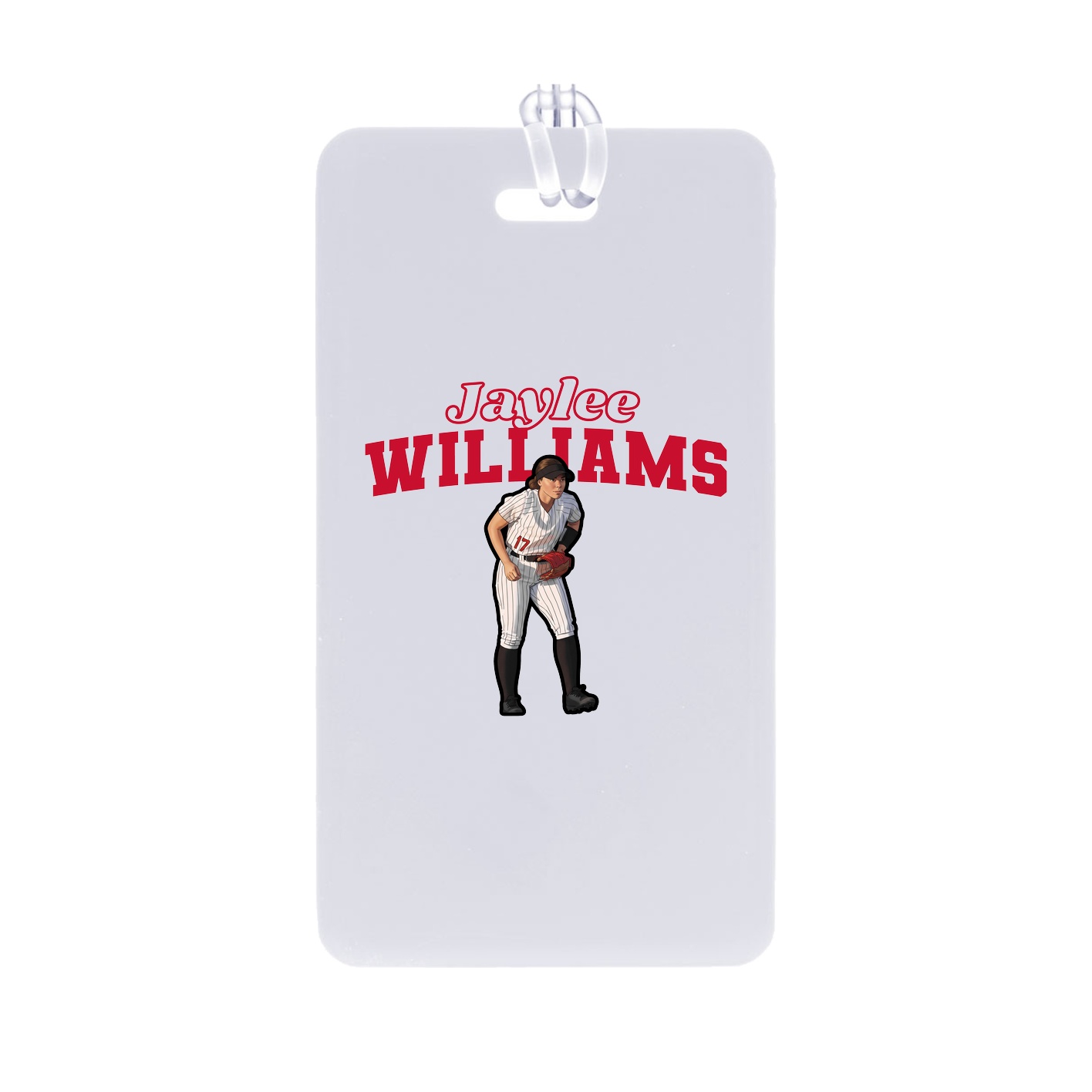Bag Tag — Name Arch in Classic