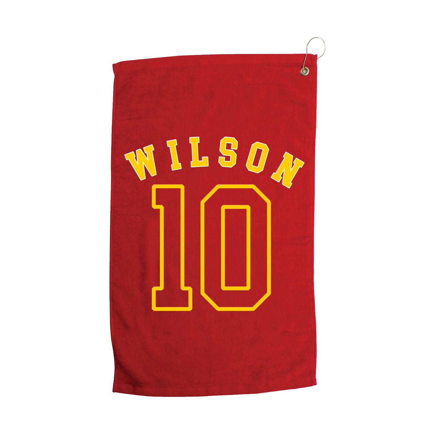 Golf Towel — Shirsey Arch in Red