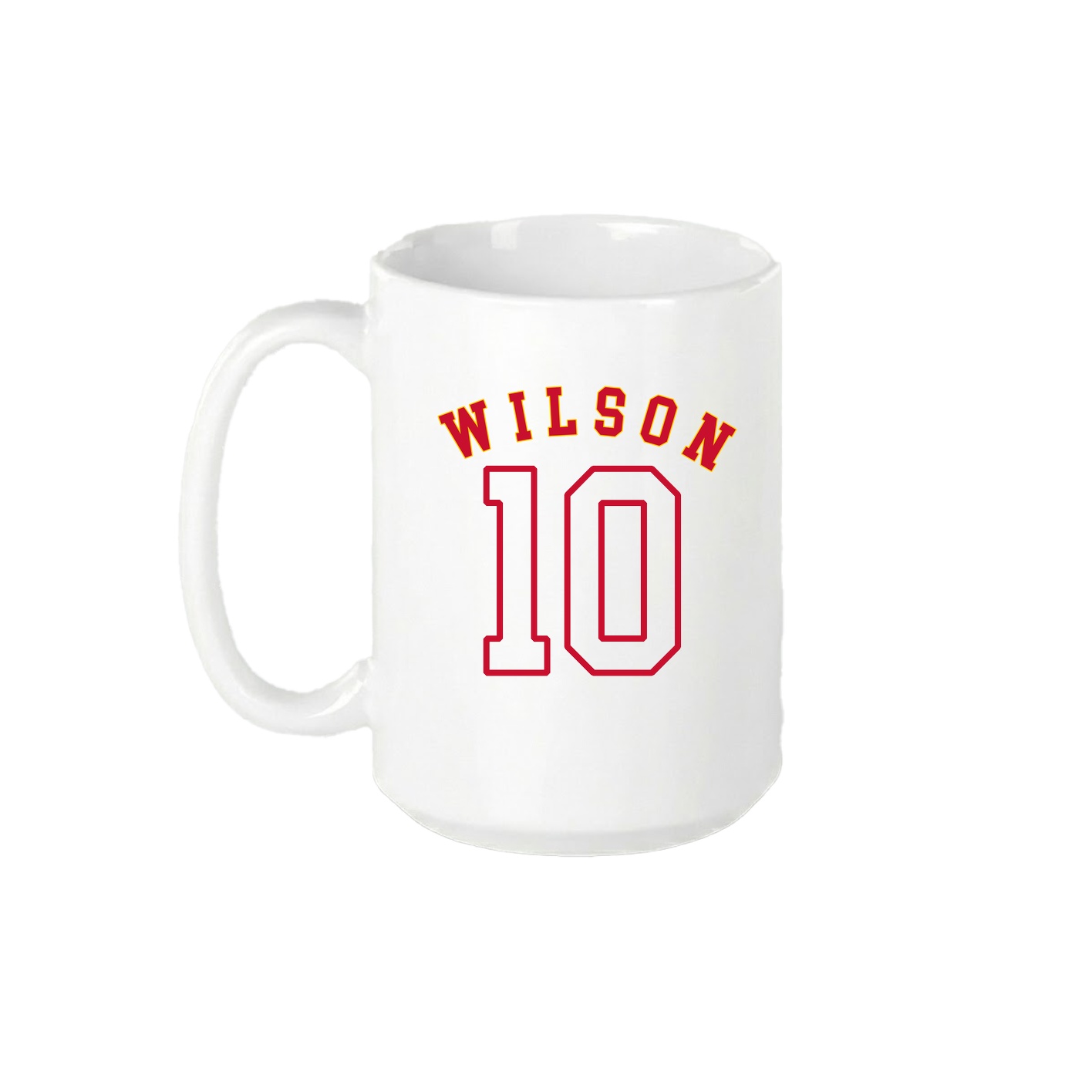15oz Coffee Mug — Shirsey Arch in White